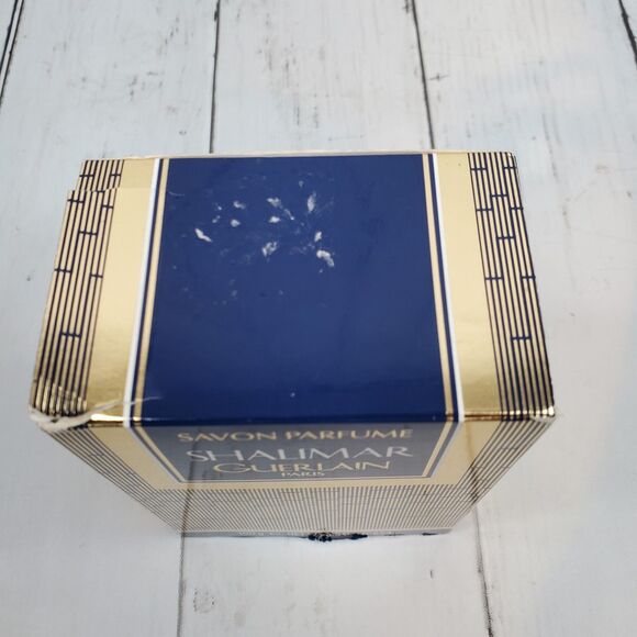 Shalimar Guerlain Perfumed Soap Rare Vintage New In Box! 3.5oz - Picture 6 of 8